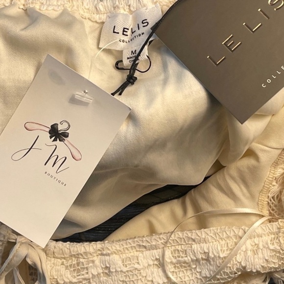 NWT Le Lis Crochet Wide Leg Beach Pool Cover Up Set - Picture 14 of 14